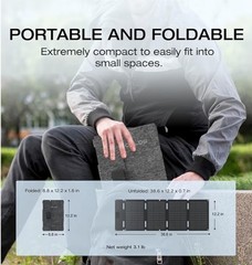 ECOFLOW 45W Portable Solar Panel Type-C 25% Conversion Efficiency WE SHIP OVERSE