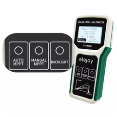 Solar Panel Multimeter MPPT Tester LCD Display VOC Testing Power Meter 5-1800W31