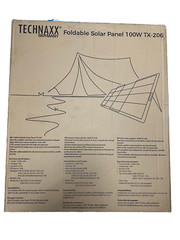 Technaxy Germany foldable solar panel 100 Watt 18 V TX-206