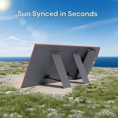 30W Solar Panel Charger, USB & Type-C Outputs, Fast Charge 2 Devices, Waterproof