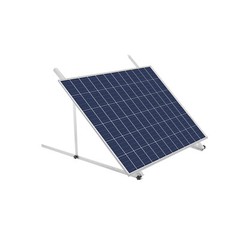 2Pcs 45 Inch Adjustable Solar Panel Tilt Mount Brackets For Motorhome Boat 0-90°