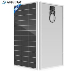 200W 400W 600W 800W Solar Panel 18BB Battery Charge RV PV Home Off-Grid Battery