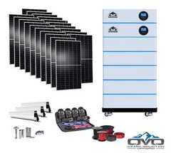 11KW OMO All-In-One Customizable Stacking Inverter/Battery System 120/240 11000W