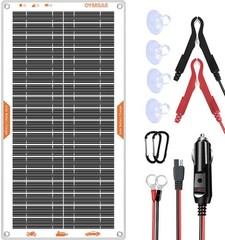 10W Solar Car Battery Charger Waterproof 12V Trickle Maintainer – Indicator