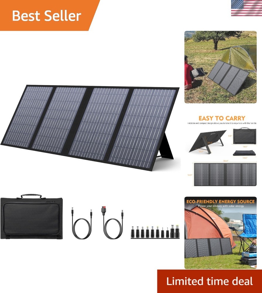 High-Efficiency 60W Solar Panel with 22% Conversion for Fast Charging