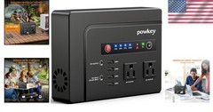 Portable Power Station 200W with 146Wh Capacity, Ideal for Camping & Travel