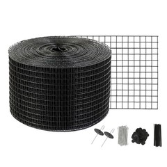 All Weather 8 in x 100 ft Solar Panel Critter Screen with PVC Armor.fast ship…