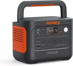 1000 v2 Portable Power Station,1070Wh LiFePO4 Battery,1500W AC/100W USB-C Output