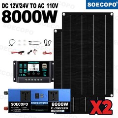 Robust 8000W Off-Grid Power Station Kit | Inverter, 100A Controllery1
