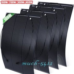 400W 200W 100W Solar Panel Mono Battery Charge RV PV Home Off-Grid Battery Power