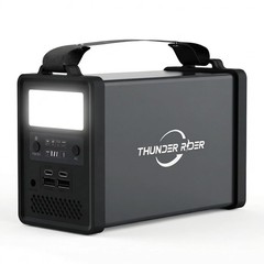 Thunderrider Portable Power Station 300W 299Wh Solar Generator 4.38Lbs