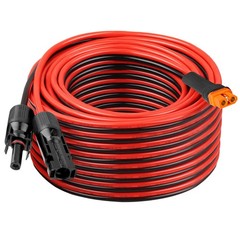 10AWG 60FT Solar to XT60i Extension Cable 3 6 10 35 50 75 100FT Heavy Duty Ad…