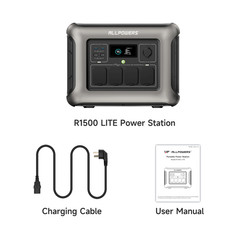 ALLPOWERS New R1500 1600W 1056Wh Portable Power Station LiFeP04 Battery Camp