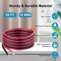 High-Efficiency 10AWG Charging Cable