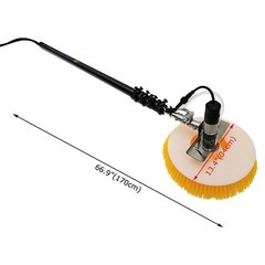 Solar Panel Cleaning Machine Brusher Window Glass Scrubber Cleaner 110V 6m