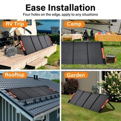 200W Portable Solar Panel For XT60/ANDERSON/DC5521/DC7909 Portable Power Station