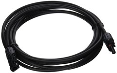 Renogy 15Ft 10AWG Solar Extension Cable with Female and Male connectors, 1 Pi…