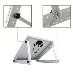 28 in Solar Panel RV Tilt Mount Brackets kit Roof Surface Adjustable Stand Rack