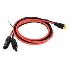 Solar Charging Cable Solar Plug to XT60 Adapter Connector 12AWG Solar Panel Kit