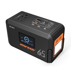 Portable Power Station,135W(270W Peak) Solar Generator,Power Bank with AC Out…