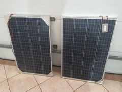 Coleman 100W Watt Solar Panel 12V Volt Poly Off Grid Battery Charge – 2 Panels