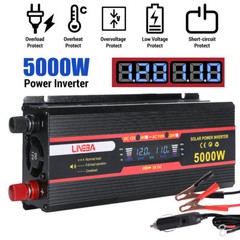 Complete Solar Panel Kit 5000W Inverter & Controller Home 110V Off Grid System