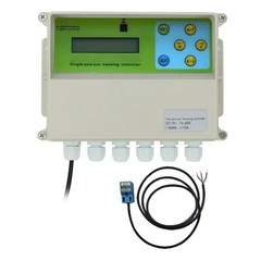 Single Axis Solar Tracker Controller LCD Automatic Solar Tracking Remote Control