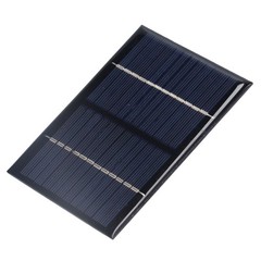 1.5W Solar Panel Waterproof Charging Device For DIY Projects Easy To Use