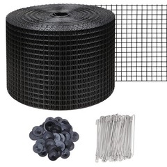 8in X 100ft Solar Panel Bird Guard,Solar Panel roof Protection net 1/2inch Me…