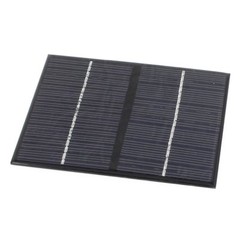 1.5W 12V Solar Panel DIY Small Cell Battery Module Epoxy Charger + Welding Wire