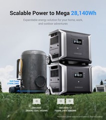 Dabbsson 14070Wh 3600W Power Station w/ Expandable Battery LiFePO Home backup
