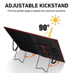 2PCS Solar Panel Stand Foldable Mounting Bracket Adjustable Supporter Holder