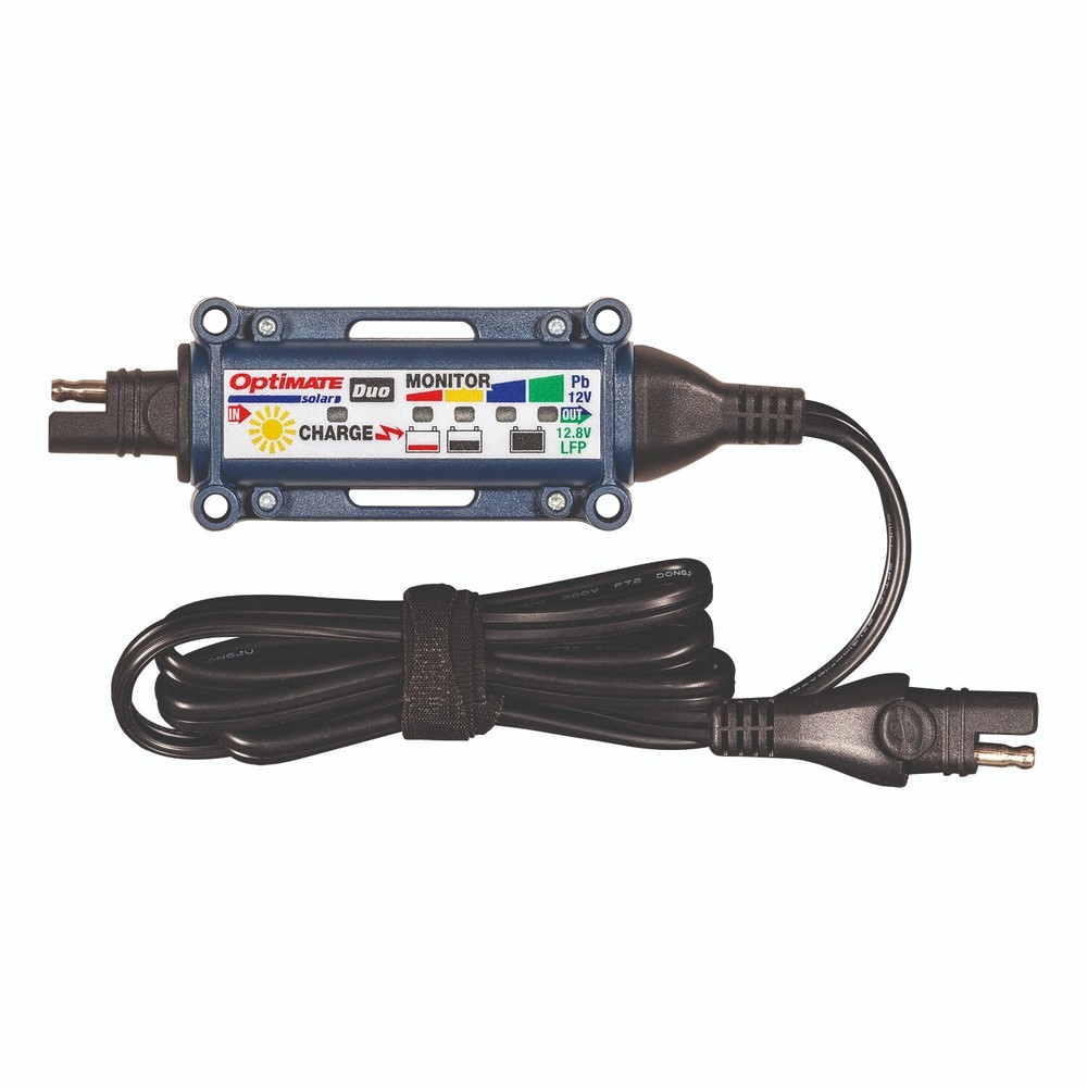 OptiMate Solar DUO, 5A Solar Charge Controller for all 12V Batteries