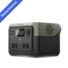 EcoFlow River 2 MaxPower Station 512Wh Portable Outdoor Solar Generator MultiUse