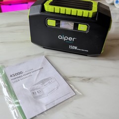 Aiper 150W Portable Power Station 167Wh 45000mAh Solar Generator Lithium Battery