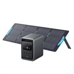 Anker SOLIX S2000 Portable Power Station with 400W Solar Panel, 1,500W (3,000W P