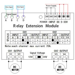 Single/Dual Axis Solar Tracker LCD Controller W/ Relay Extension Module Kits AT