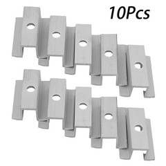 Anodized Aluminum Alloy Middle Clamp for 25 50mm For Frame Heights 410pcs