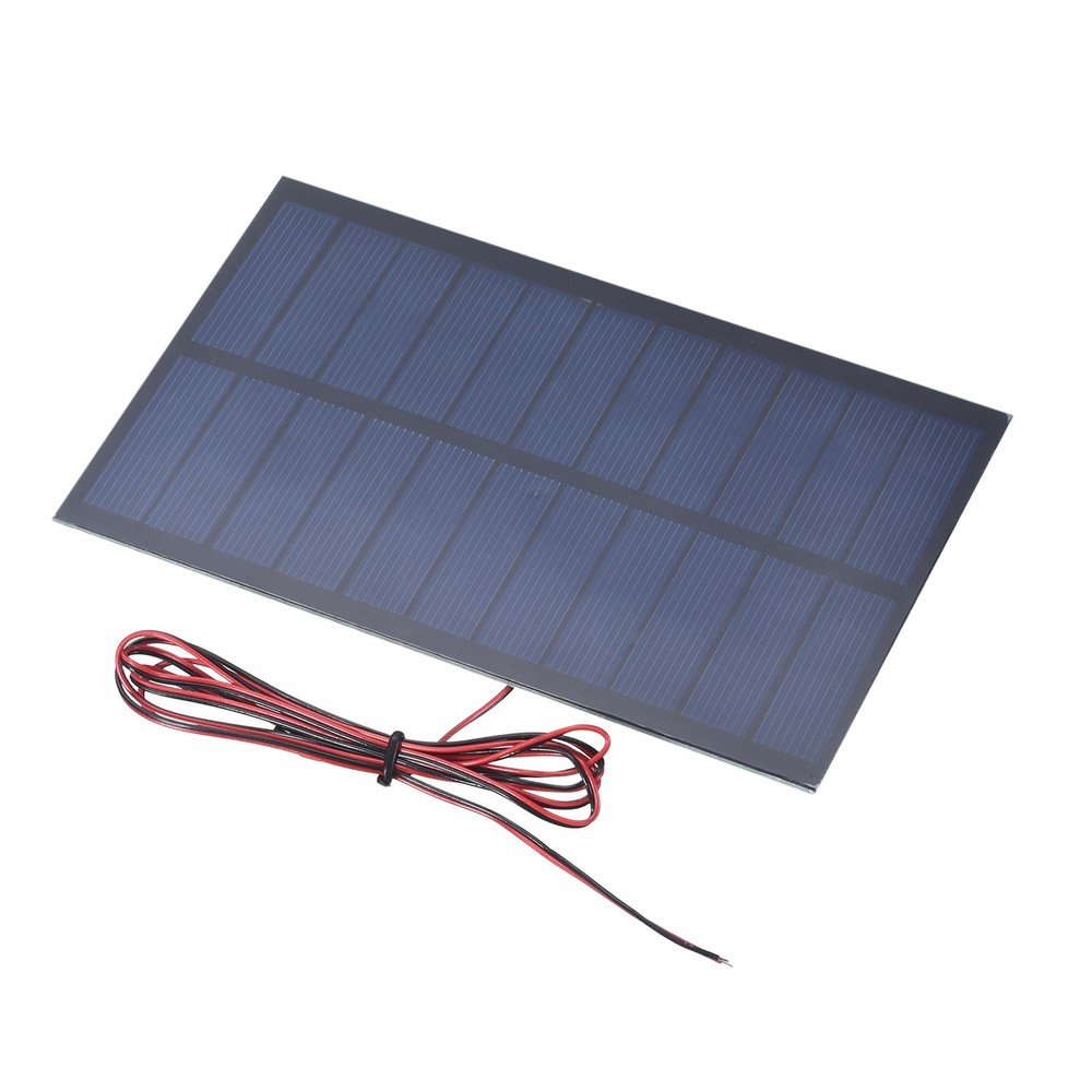 5V 1.32W 240mA Mini Solar Panels with Cable, 147 x 90mm