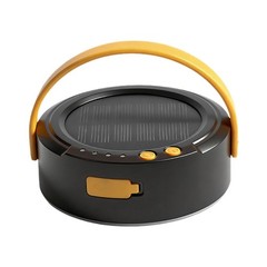 Waterproof Solar Camp Light With Folding Handle And Soft Lighting For Tent Use