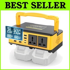 350W Power Station Compatible with Dewalt: Portabl=**