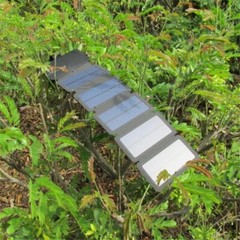 KERNUAP Sun Folding 10W Solar Cells Charger 5V 2.1A USB Output Devices for Smar