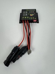 1 Set Solar Charge Controller 12V 24V 10A Solar Panel Charging Battery Regulator