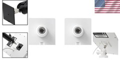 2-Pack 1/4 Inch Threaded Mount Adapter for Ring Solar Panels – Connect Securely