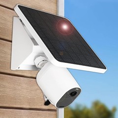 4W Solar Panel Charging Mount for Arlo Essential 2K 2nd Gen,Essential XL,Esse…