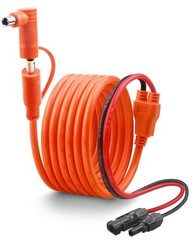 10FT Solar Connector to DC 8mm Adapter Cable – 12AWG/14AWG Tinned Copper for RV,