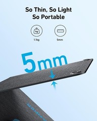 ANKER SOLIX PS30 Portable Solar Panel (30W) Charger 2-Ports USB-C & USB-A NEW