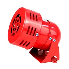 Electric Red Alarm Siren for Industrial Use with Quick Installation Feature