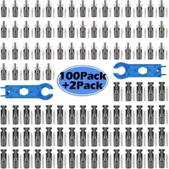 50 Pairs of Waterproof Male/Female Connectors for Enhanced Durability