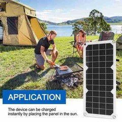 Robust 10W Portable Solar Panel with Multi Device Charging Capabilities